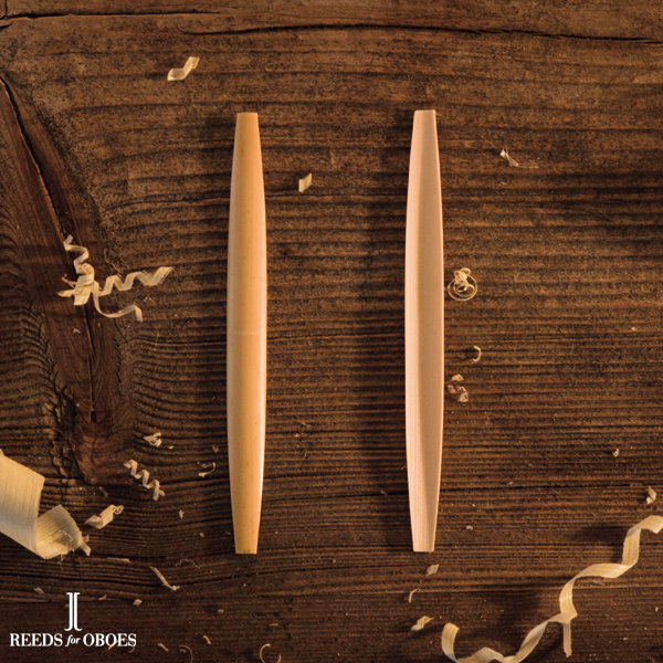 Shaped cane oboe d'amore